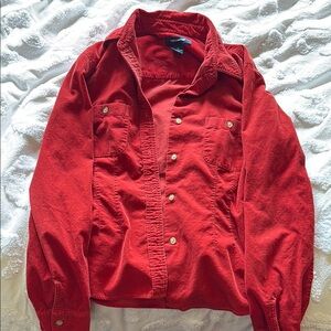 The Limited Red Button Down Shirt